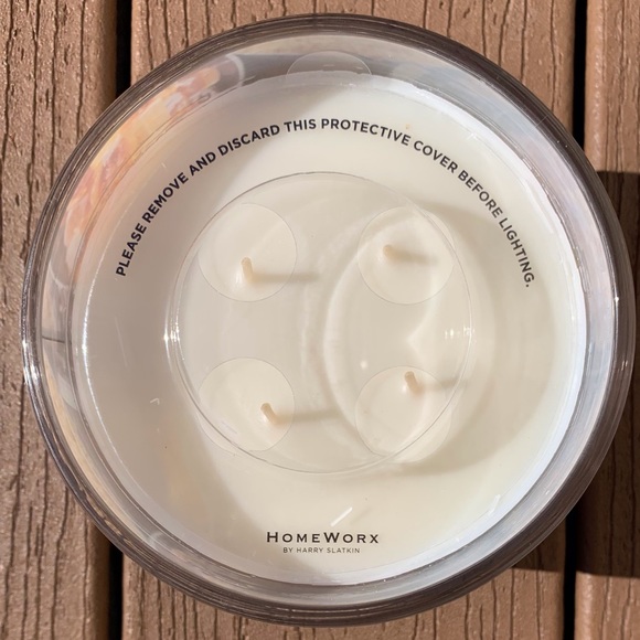 🆕CANDIED VANILLA HARRY SLATKIN HOMEWORX 4 WICK, 18oz CANDLE NWTS! - Picture 2 of 5